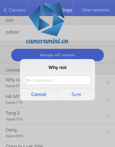 Camera mini wifi X6-6