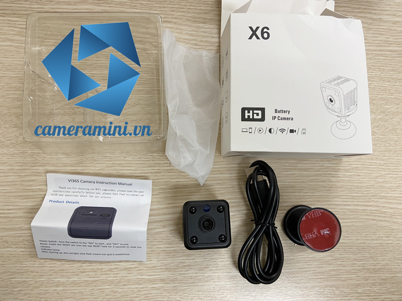 Camera mini wifi X6